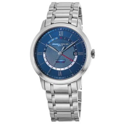 Baume & Mercier Classima Automatic Blue Dial Steel Men's Watch 10483