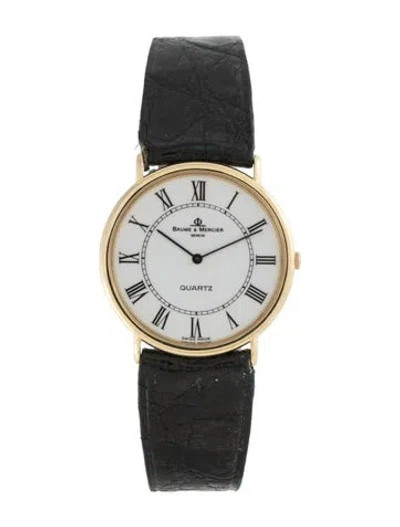 Pre-owned Baume & Mercier Classima Executives Watch, 32mm In Multi