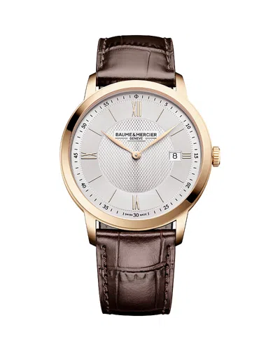 Baume & Mercier Classima Watch, 40mm In Brown
