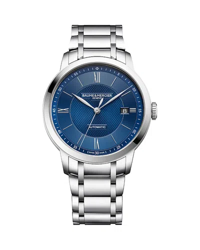 Baume & Mercier Classima Watch, 40mm In Metallic