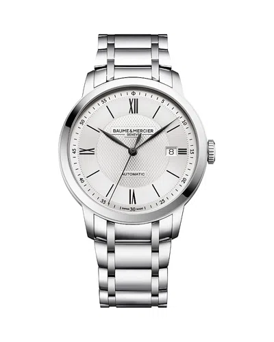 Baume & Mercier Classima Watch, 40mm In Silver