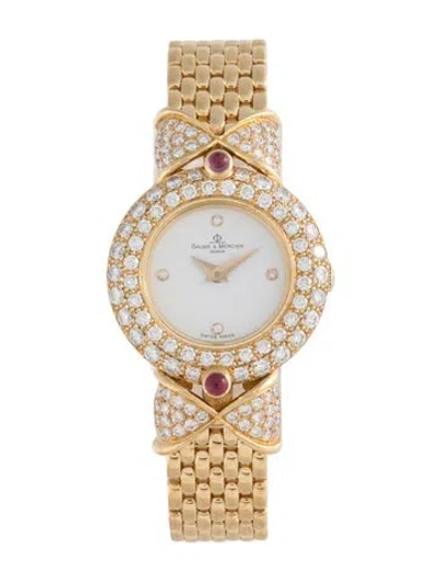 Pre-owned Baume & Mercier Classique Loop Watch, 22mm In Multicolor
