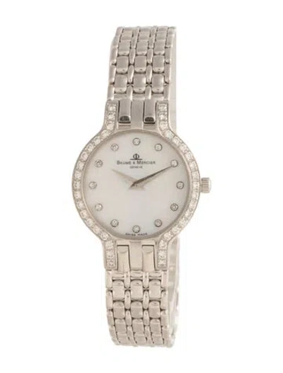 Pre-owned Baume & Mercier Classique Watch, 24mm In Multicolor
