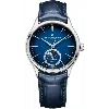 Baume & Mercier Clifton Automatic Blue Dial Leather Strap Men's Watch 10756 In Blue