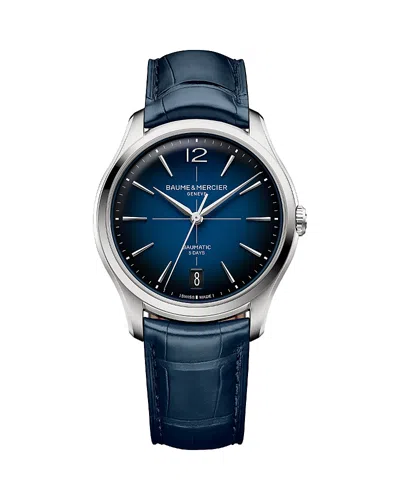 Baume & Mercier Clifton Automatic Watch, 39mm In White