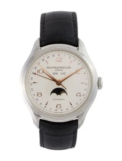 Pre-owned Baume & Mercier Clifton Watch In Multi