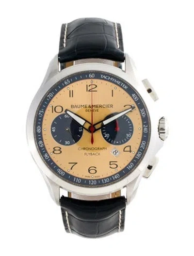 Pre-owned Baume & Mercier Clifton Watch In Multicolor