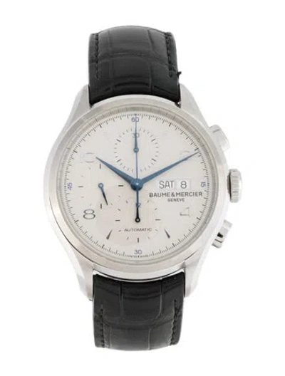 Pre-owned Baume & Mercier Clifton Watch In Multicolor