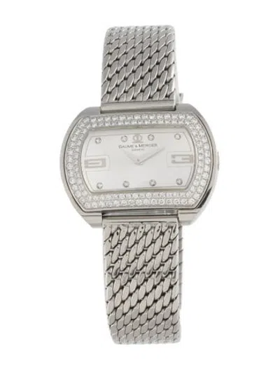 Pre-owned Baume & Mercier Hampton City Watch, 33mm In Multicolor