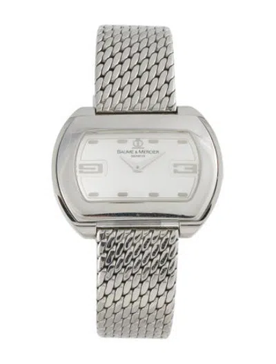Pre-owned Baume & Mercier Hampton City Watch, 33mm In Multicolor