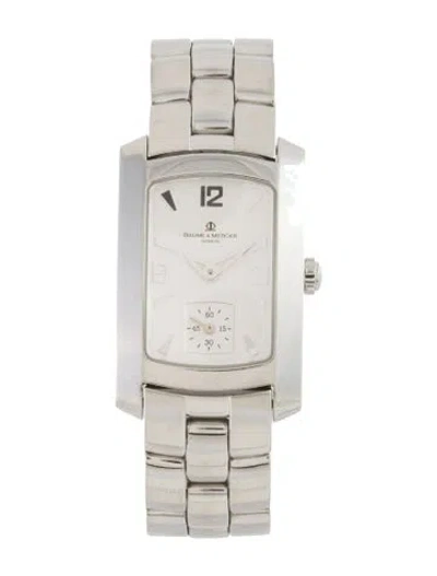 Pre-owned Baume & Mercier Hampton Milleis Watch, 22mm In Multi