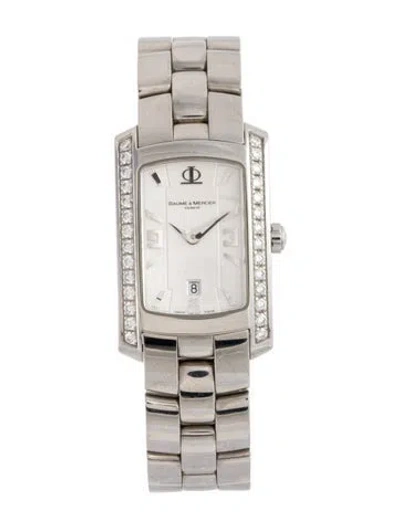 Pre-owned Baume & Mercier Hampton Milleis Watch, 22mm In Multi
