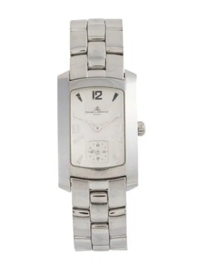 Pre-owned Baume & Mercier Hampton Milleis Watch, 22mm In Multi