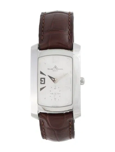 Pre-owned Baume & Mercier Hampton Milleis Watch In Multicolor