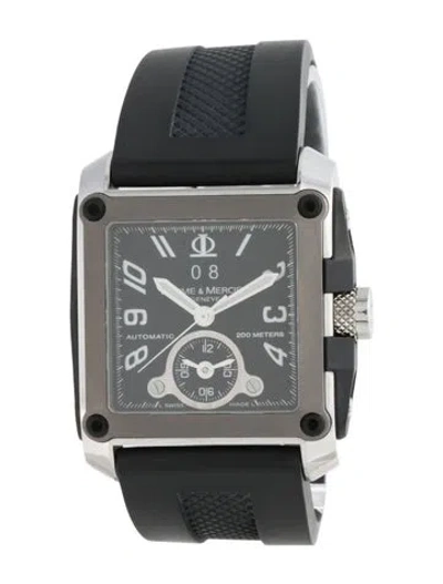Pre-owned Baume & Mercier Hampton Square Watch In Multicolor