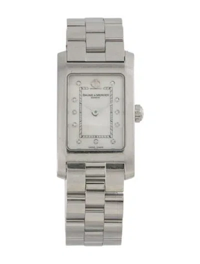 Pre-owned Baume & Mercier Hampton Watch, 20mm In Multi