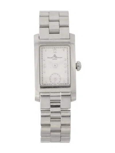 Pre-owned Baume & Mercier Hampton Watch, 20mm In Multi