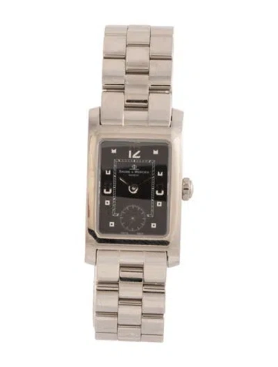 Pre-owned Baume & Mercier Hampton Watch, 20mm In Multi
