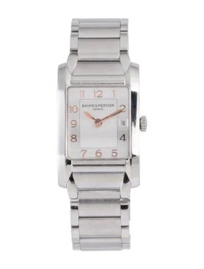 Pre-owned Baume & Mercier Hampton Watch, 22mm In Multi