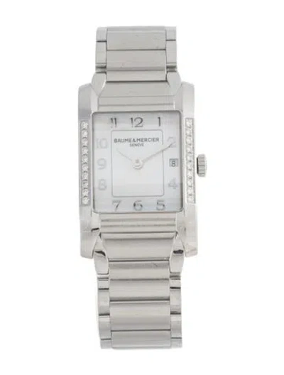 Pre-owned Baume & Mercier Hampton Watch, 22mm In Multi