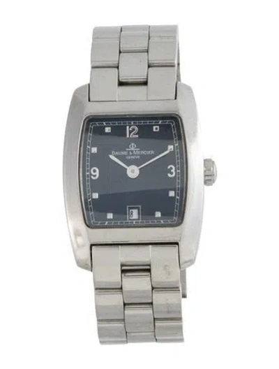 Pre-owned Baume & Mercier Hampton Watch, 24mm In Multicolor