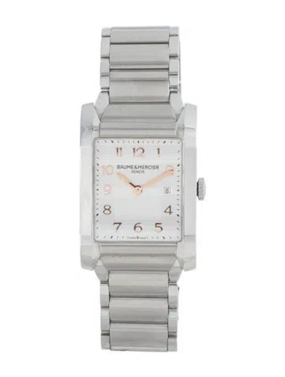 Pre-owned Baume & Mercier Hampton Watch, 27mm In Multi