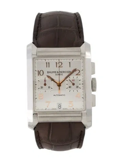 Pre-owned Baume & Mercier Hampton Watch, 34mm In Multi