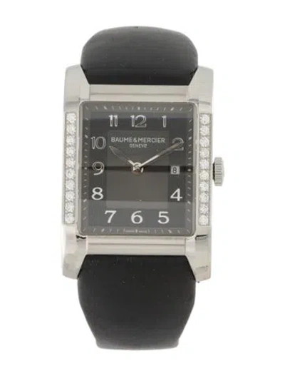 Pre-owned Baume & Mercier Hampton Watch In Multi