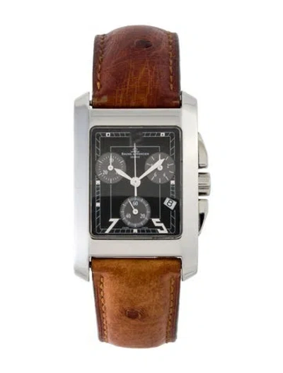 Pre-owned Baume & Mercier Hampton Watch In Multi