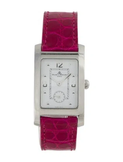 Pre-owned Baume & Mercier Hampton Watch In Multi