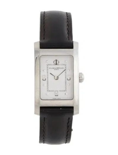 Pre-owned Baume & Mercier Hampton Watch In Multicolor