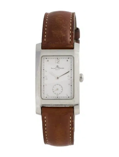 Pre-owned Baume & Mercier Hampton Watch In Multicolor