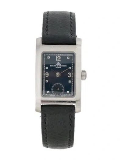 Pre-owned Baume & Mercier Hampton Watch In Multicolor