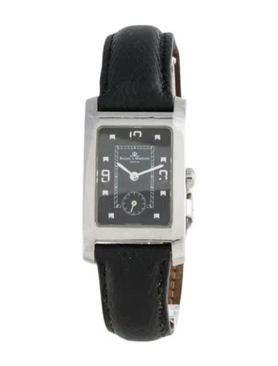Pre-owned Baume & Mercier Hampton Watch In Multicolor