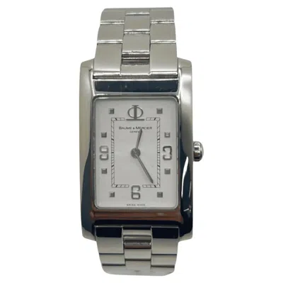Pre-owned Baume & Mercier Hampton Xl In Multi