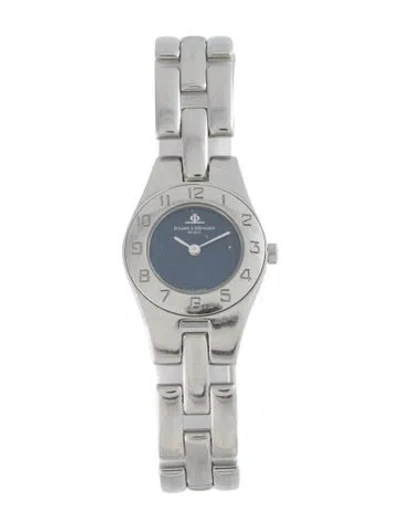 Pre-owned Baume & Mercier Linea Watch, 22mm In Multi