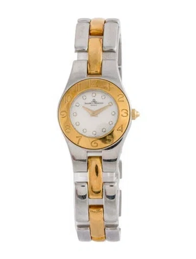Pre-owned Baume & Mercier Linea Watch, 24mm In Multi