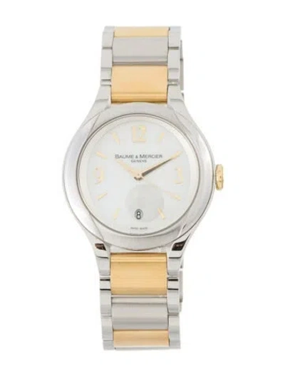 Pre-owned Baume & Mercier Linea Watch, 30mm In Multi