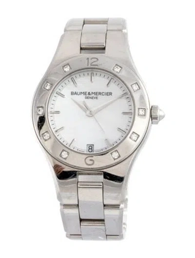 Pre-owned Baume & Mercier Linea Watch, 32mm In Multi