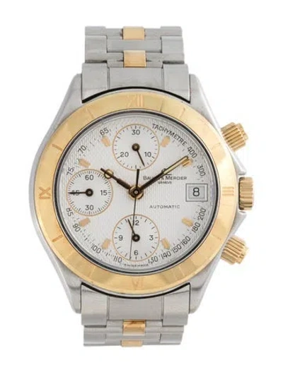 Pre-owned Baume & Mercier Malibu, 39mm In Multicolor