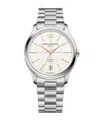 Baume & Mercier Men's Clifton 10793 Automatic Date Display Watch, 39mm In White