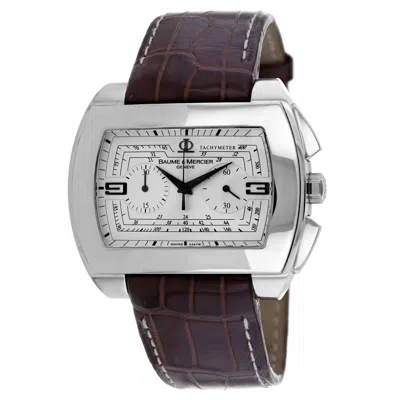 Baume & Mercier Men's Hampton Silver Dial Watch In Multi