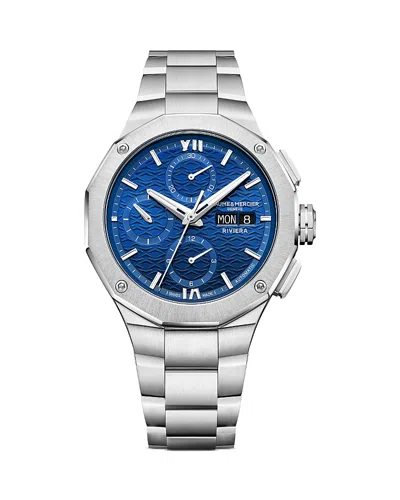 Baume & Mercier Riviera Automatic Chronograph Watch, 41mm In Multi