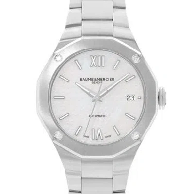 Pre-owned Baume & Mercier Riviera Automatic Watch, 36mm In Multicolor