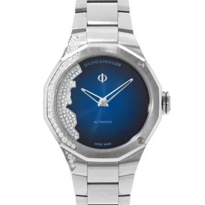 Pre-owned Baume & Mercier Riviera Coastline Watch, 33mm In Multicolor