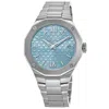Baume & Mercier Riviera Light Blue Dial Steel Women's Watch 10612 In Blue