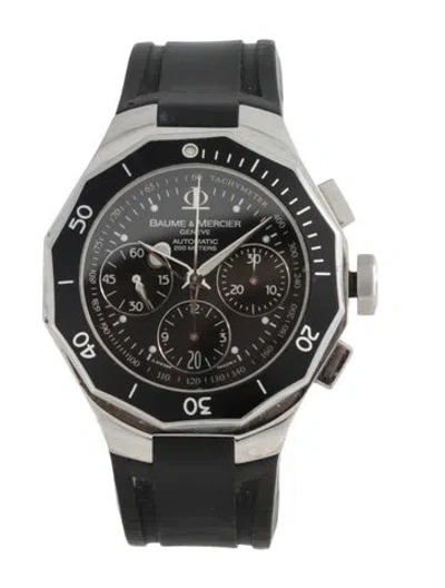 Pre-owned Baume & Mercier Riviera Watch In Multicolor