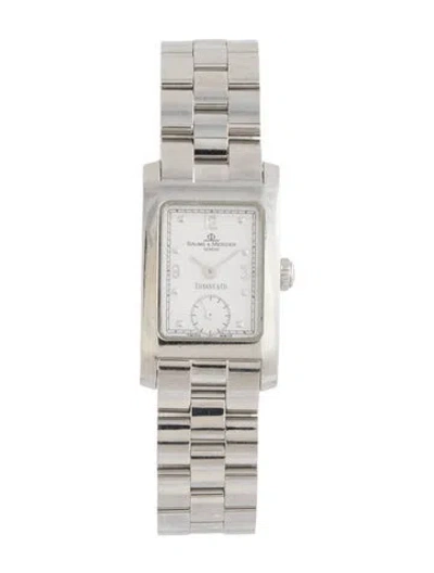 Pre-owned Baume & Mercier Tiffany & Co. Hampton Watch, 20mm In Multicolor