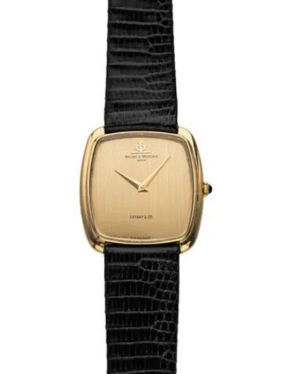 Pre-owned Baume & Mercier X Tiffany & Co. Dress Watch In Multicolor