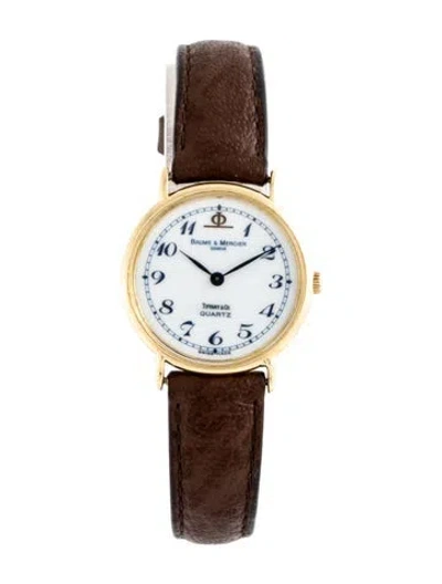 Pre-owned Baume & Mercier X Tiffany & Co. Watch In Multicolor